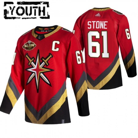 Camisola Vegas Golden Knights Mark Stone 61 2022 NHL All-Star Reverse Retro Authentic - Criança